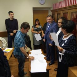 Сьогодні (07.09.2017) Кваліфікаційна палата КДКА Київської області приймає усну частину іспиту
