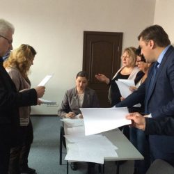 Сьогодні (13.02.2018) Кваліфікаційна палата КДКА Київської області приймає письмову частину іспиту.