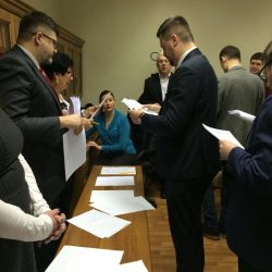 Сьогодні (15.02.2018) Кваліфікаційна палата КДКА Київської області приймає усну частину іспиту.