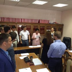 Сьогодні (18.07.2017) Кваліфікаційна палата КДКА Київської області приймає усну частину іспиту