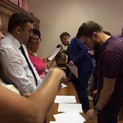 Сьогодні (11.07.2017) Кваліфікаційна палата КДКА Київської області приймає письмову частину іспиту